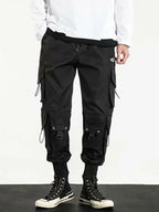 Trendy Streetwear Quick Dry Ice Silk Pants Men Classic Cargo Pants Man Summer Thin New Style Straight Leg Versatile Casual Pants