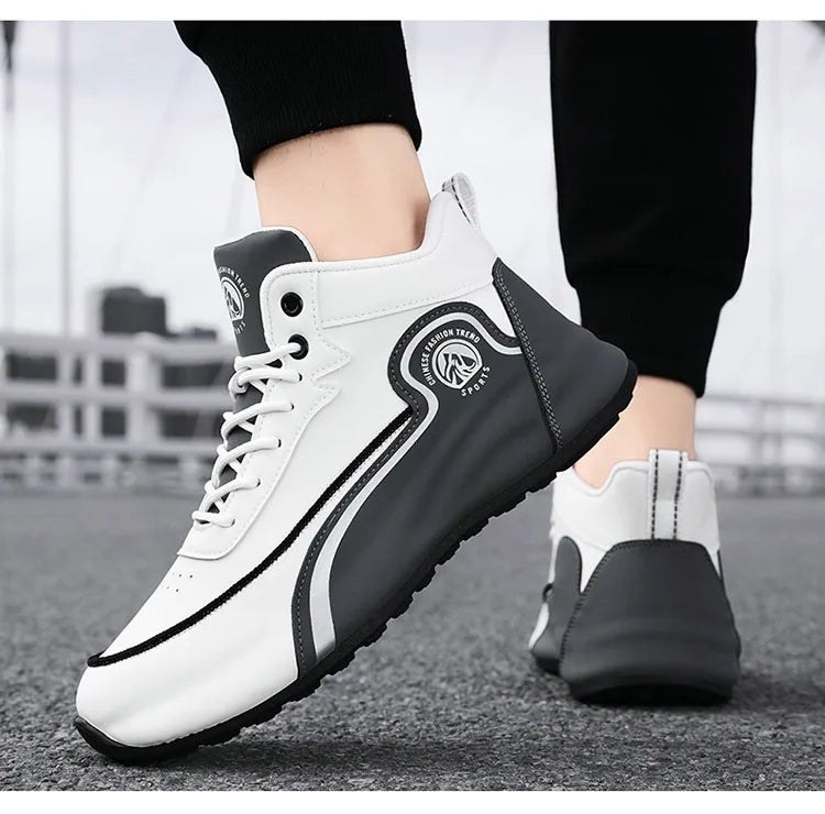 2026 Men's Light Luxury Style Soft Bottom Comfortable Casual Sneakers Youth Students Outdoor Running Shoes Zapatillas Deportivas