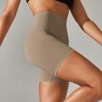 Seamless Yoga Shorts Women Fitness Shorts Running Cycling Shorts Breathable Sports Leggings High Waist Workout Gym Shorts