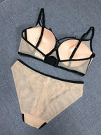 Sexy Padded Push-Up Bra And Panties Set Women's Lingerie with Gathering Chest Brassiere Special Offer Female Underwear Promotion