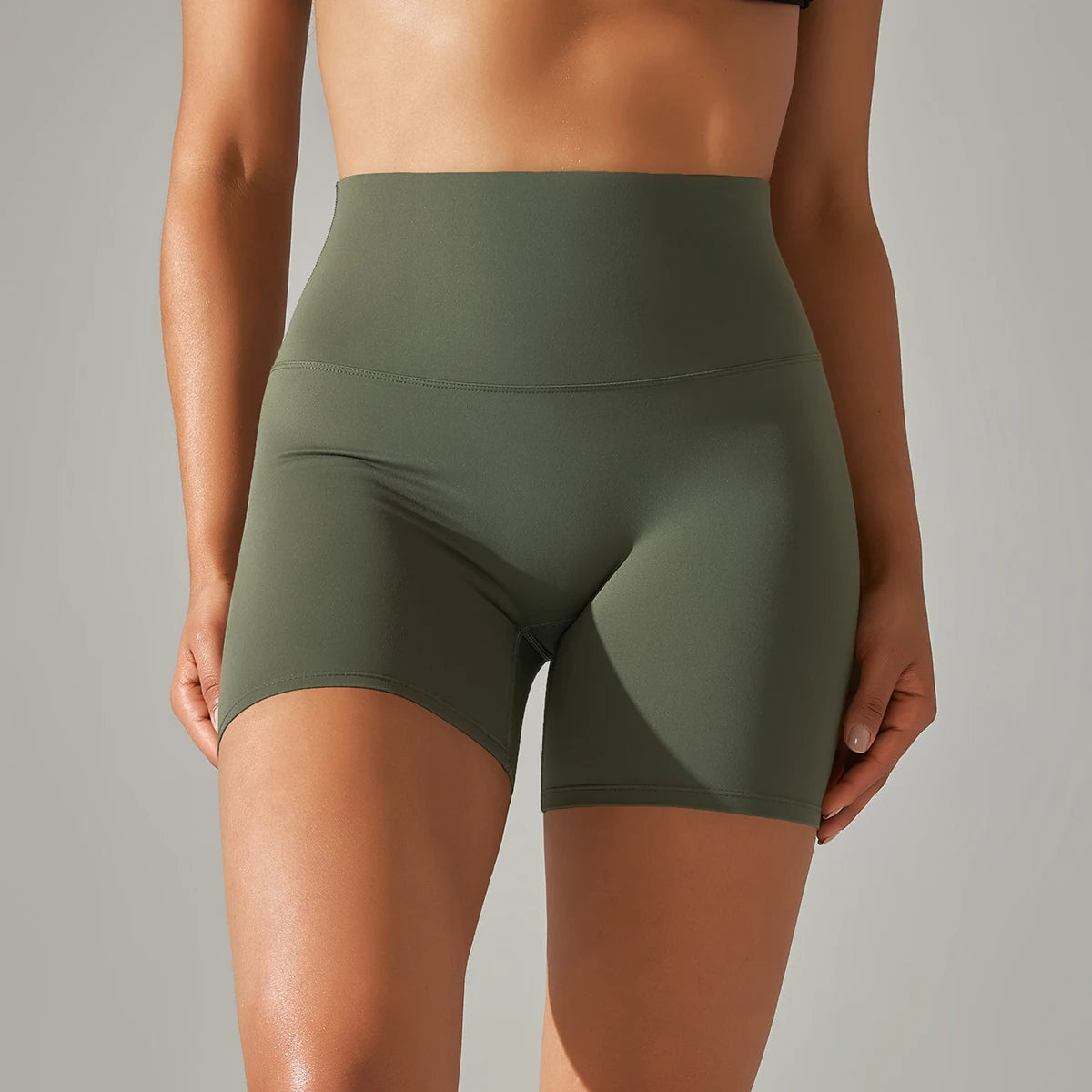 Seamless Yoga Shorts Women Fitness Shorts Running Cycling Shorts Breathable Sports Leggings High Waist Workout Gym Shorts