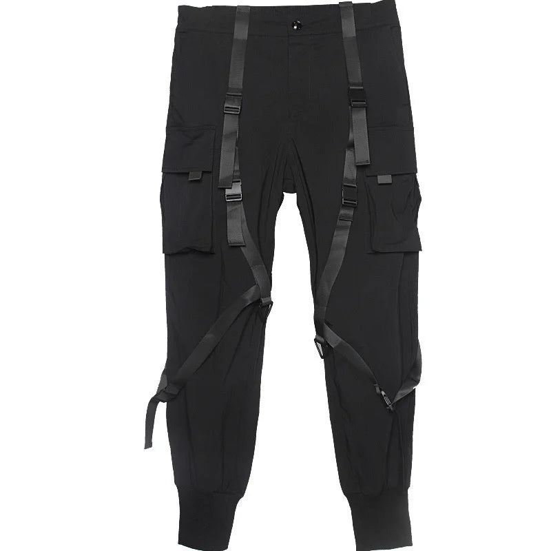 Mens Techwear Sweatpants Y2K Streetwear Jogging Pants Men Hip Hop Street Dance Casual Trousers Vintage Cargo Pant Pantalon Homme