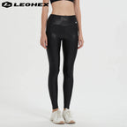 LEOHEX High Waist Yoga Leggings for Women, Breathable Fitness Running Pants, Workout Gym Sports Trousers
