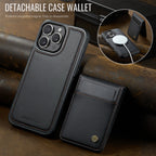 Magnetic 2 in 1 Detachable for iPhone 16/15/14 Pro Max 16 Plus Wallet Case with Card Holder,Magnetic Flip Kickstand Credit Slots