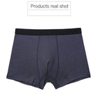 6pcs/Set Black Boxer Men Underwear Bamboo Men's Panties Shorts Breathable Underpants Man Comfortable Sexy Boxers & Briefs Men