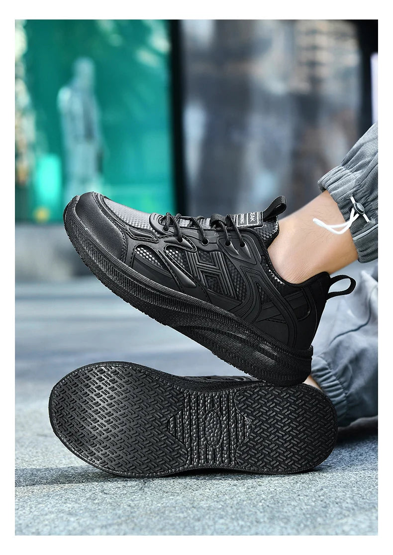 Hotel Chef Shoes Four Seasons Breathable Light Non-slip Waterproof Oil-proof Kitchen work shoes Men's Outdoor Casual sports Shoe