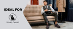 FitVille Men‘s Dress Shoes Leather Wide Formal Business Shoes for Men Breathable Casual Luxury Wedding Shoes Non-Slip Size 40-50
