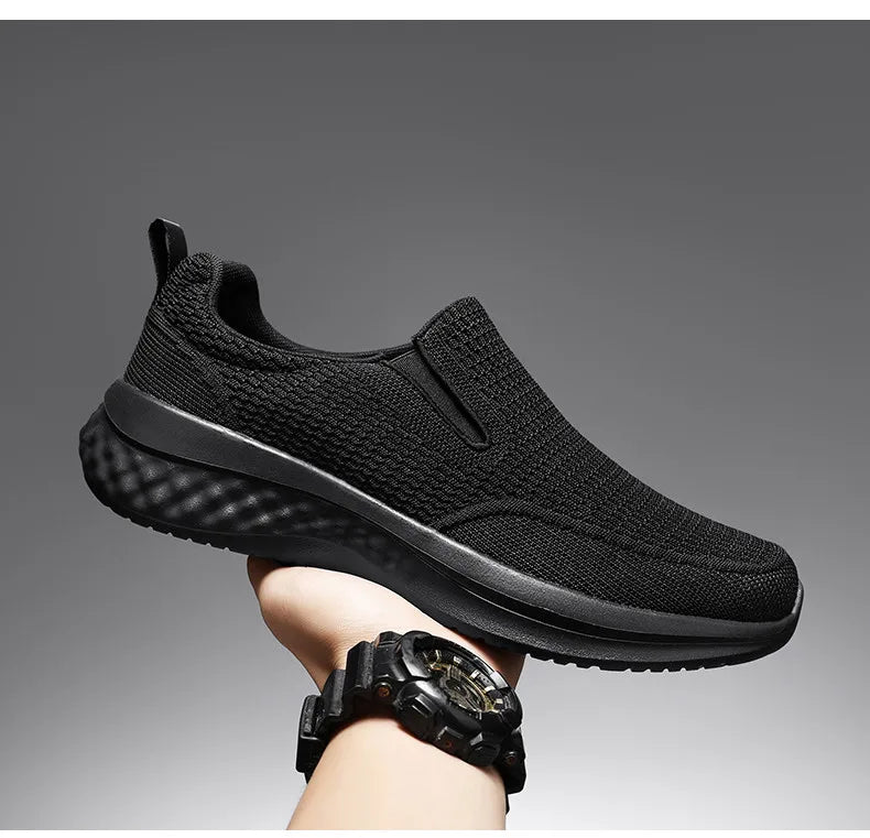 Brand Men Casual Shoes Fashion Men's Sneakers Breathable Men Walking Flat Shoes Outdoor Large Size Light Men's Shoes Loafers