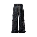 Owen Seak Men Cargo Pants Casual Loose Gothic Men's Trousers Autumn High Street Black Long Pant Size XL