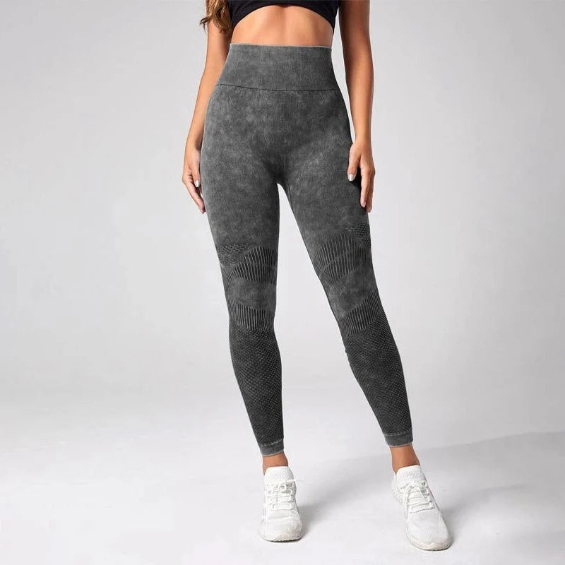 High Waist Seamless Yoga Pants for Women Quick Dry Running Gym Leggings Fitness Tights Leggings Athletic Workout Running Crops