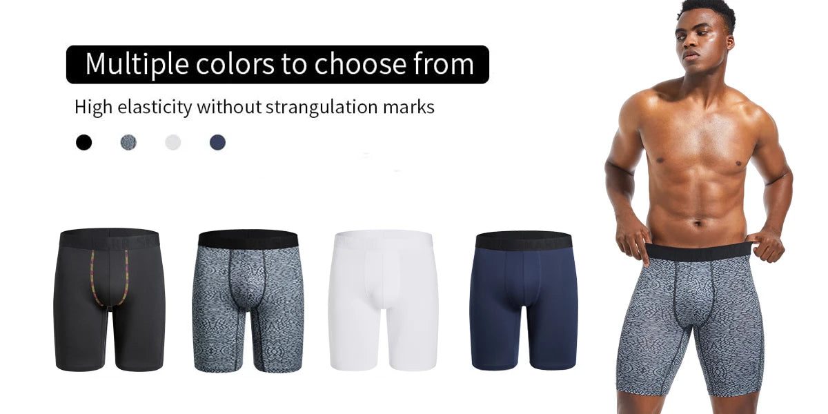 4pcs/pack Boxer Briefs Men's Panties Letter Man Underwear Solid Color Cotton Men Underpants Sexy Undrewear Shorts BONITOS Brand