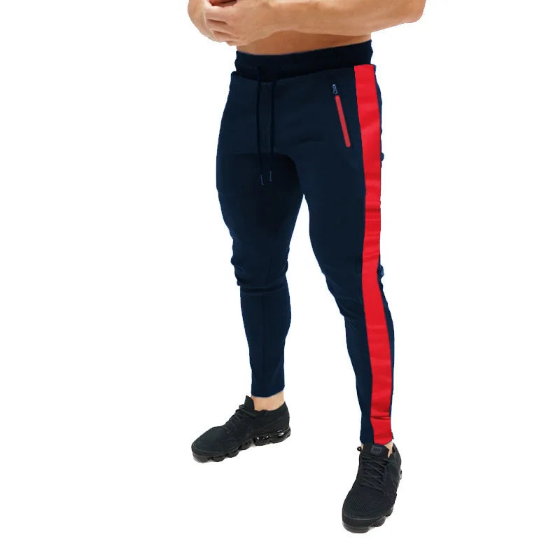 New Men's Casual Fashion Pants Sportswear Skinny Male Trousers Gyms Tracksuits Bottoms Hip Hop Streetwear Joggers Sweatpants