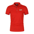 Tractor FENDT Men's Polo Shirts Casual Short Sleeve Turn Down Mens Shirts Fashion Streetwear Polos for Men 4XL