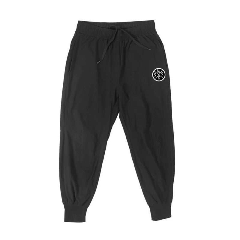 Men's Casual Trend Sweatpants Running Pants Summer Quick Dry Jogging Pants Gym Fitness Training Trackpants Bodybuilding Trousers