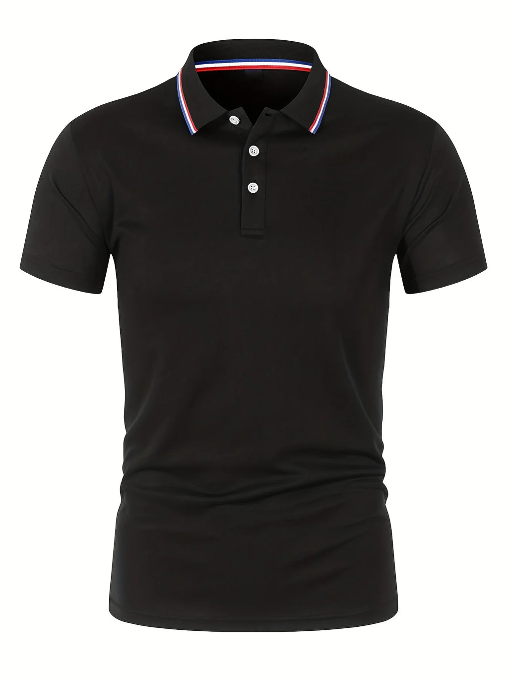 2025 Hot Sale Men's Summer Casual Breathable Comfortable Polo Shirt Men's Solid Color High Quality Short Sleeve T-Shirt