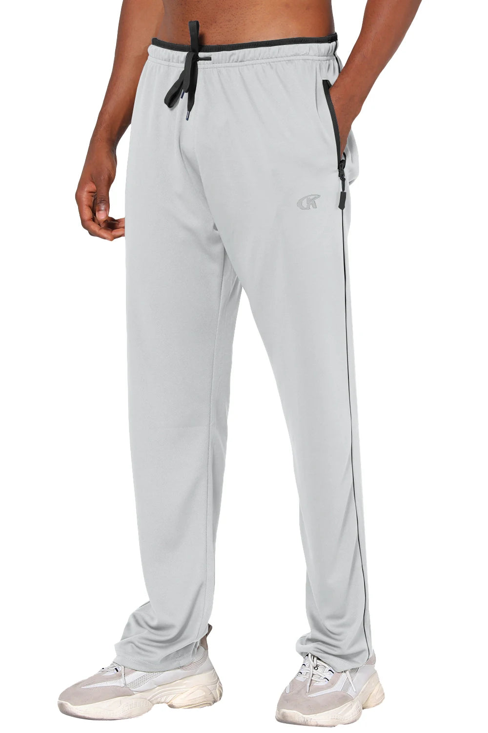 Men Sweatpants Running Sport Pants Drawstring Lightweight Solid Joggers Sport Streetwear Casual Breathable Trousers Tracksuit