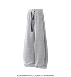 Men's Mesh Jogger Pants Wide Leg Drawstring Elastic Waist Baggy Curved Sweatpants Athletic  Relaxed Fit Casual Lantern Pants