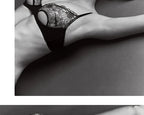 Summer Sexy Hot Ultra Thin Bra Set Women's  Lace Lingerie French Lingerie Underwear Everyday Bra  Unlined Minimizer Push-up Bra