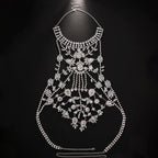 New Arrival Exaggerated Rhinestone Body Chain Fashion Evening Party Shiny Chest Chain Accessories Women Body Chain Jewelry