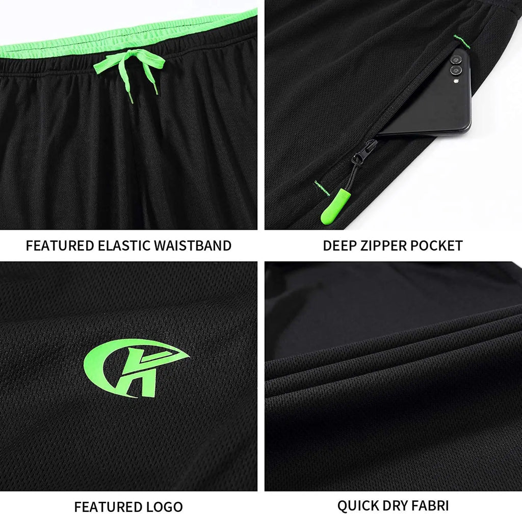 Men Sweatpants Running Sport Pants Drawstring Lightweight Solid Joggers Sport Streetwear Casual Breathable Trousers Tracksuit