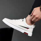 Spring Autumn Flat /5cm Elevator Shoes Men Casual Genuine Leather Sneakers Leisure Height Increase Breathable Men Loafers Trendy
