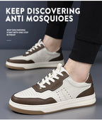 Men's fashion casual shoes four season soft-sole non-slip breathable outdoor walking shoes youth lightweight sports running shoe