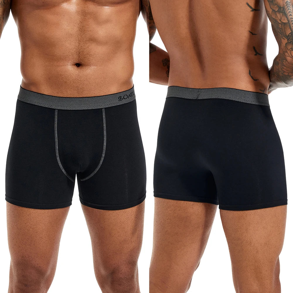 5pcs Pack 2023 Men Panties Cotton Underwear Male Brand Boxer And Underpants For Homme Luxury Set Sexy Shorts Box Slip Kit Gym
