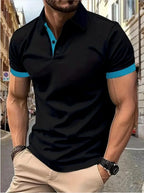 The 2026 Summer New men's short-sleeved POLO Shirt Is Casual Fashionable Comfortable And Soft With 3D Pattern Printing