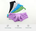 Men's Boxers Low-rise Ice Silk Underpants Men Small Boxer Shorts Sexy Underwear Men Panties Boxer Briefs