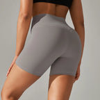 Seamless Yoga Shorts Women Fitness Shorts Running Cycling Shorts Breathable Sports Leggings High Waist Workout Gym Shorts