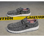 Men Shoes Casual Canvas Loafers Shoes Light Breathable Flats Leisure Male Vulcanized Shoes Walking Sneakers Plus Size 39-46