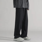 Mens Joggers Pants Summer Streetwear Oversized Black Loose Fit Casual Trousers Plus Size Elastic Waist Baggy Sweatpants Male
