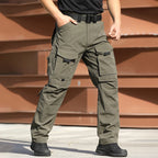 New Multi-pocket Cargo Pants Men Waterproof Work Tactical Trousers Spring Autumn Wear-Resistant Outdoor Hunting Training Pant