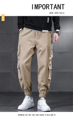 New Winter Lambswool Outdoor Waterproof Cargo Pants Men Warm Casual Pants Men Sportswear Winter Sports Outwear Sweatpants