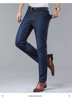 2026  New In Summer Thin Jeans Men's Loose Lightweight High Quality Straight Trendy Versatile Long Pants