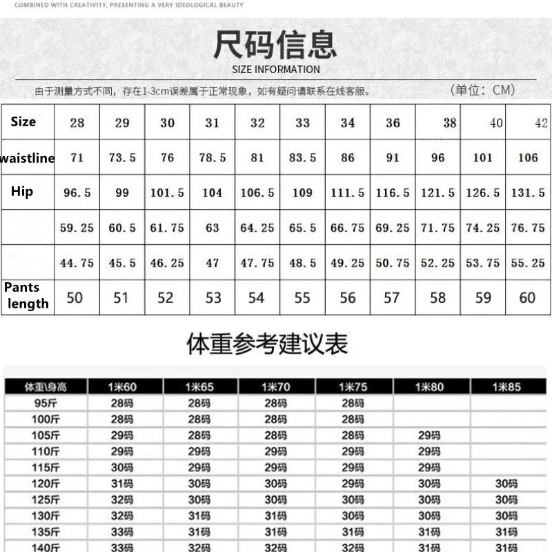 2025 Summer New Fashion Trend Printed Ripped Straight Stretch Jeans Men's Casual Loose Sports High Quality Denim Shorts 28-36