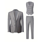 2026 Best Selling Formal Suit Single Breasted Business Outfit Four Seasons mens suits 3 piece