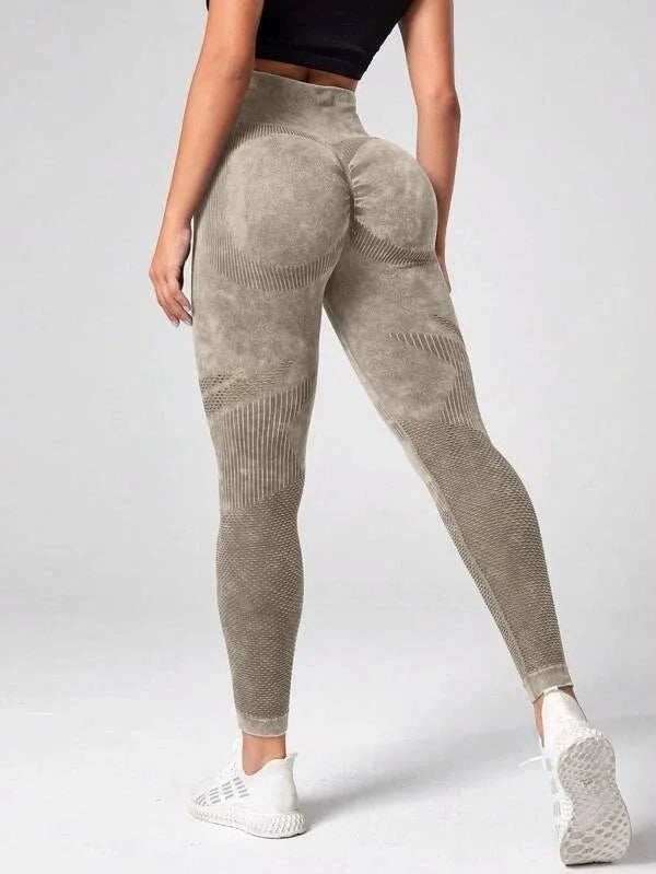 High Waist Seamless Yoga Pants for Women Quick Dry Running Gym Leggings Fitness Tights Leggings Athletic Workout Running Crops