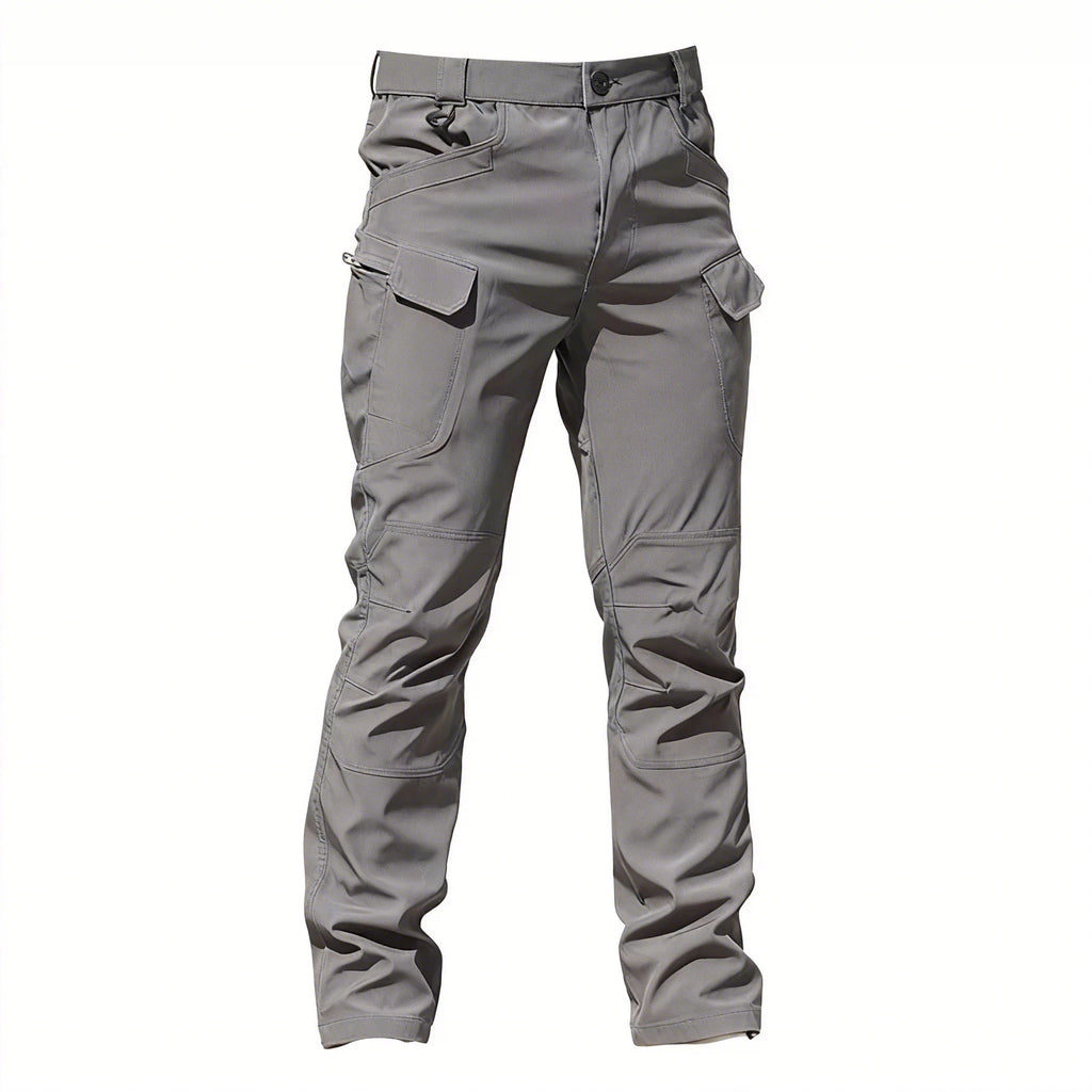 Men's Waterproof Tactical Pants Military Camouflage Combat Hiking Pants Outdoor Casual Multi Pocket Waterproof Work Pants