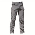 Men's Waterproof Tactical Pants Military Camouflage Combat Hiking Pants Outdoor Casual Multi Pocket Waterproof Work Pants