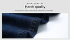 JEEP SPIRIT spring summer men's straight jeans casual loose mid-waist trousers all-match fashion business elastic denim pants