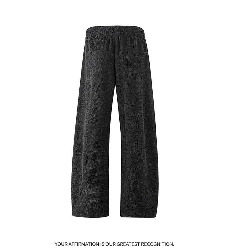 Men's Mesh Jogger Pants Wide Leg Drawstring Elastic Waist Baggy Curved Sweatpants Athletic  Relaxed Fit Casual Lantern Pants