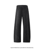 Men's Mesh Jogger Pants Wide Leg Drawstring Elastic Waist Baggy Curved Sweatpants Athletic  Relaxed Fit Casual Lantern Pants