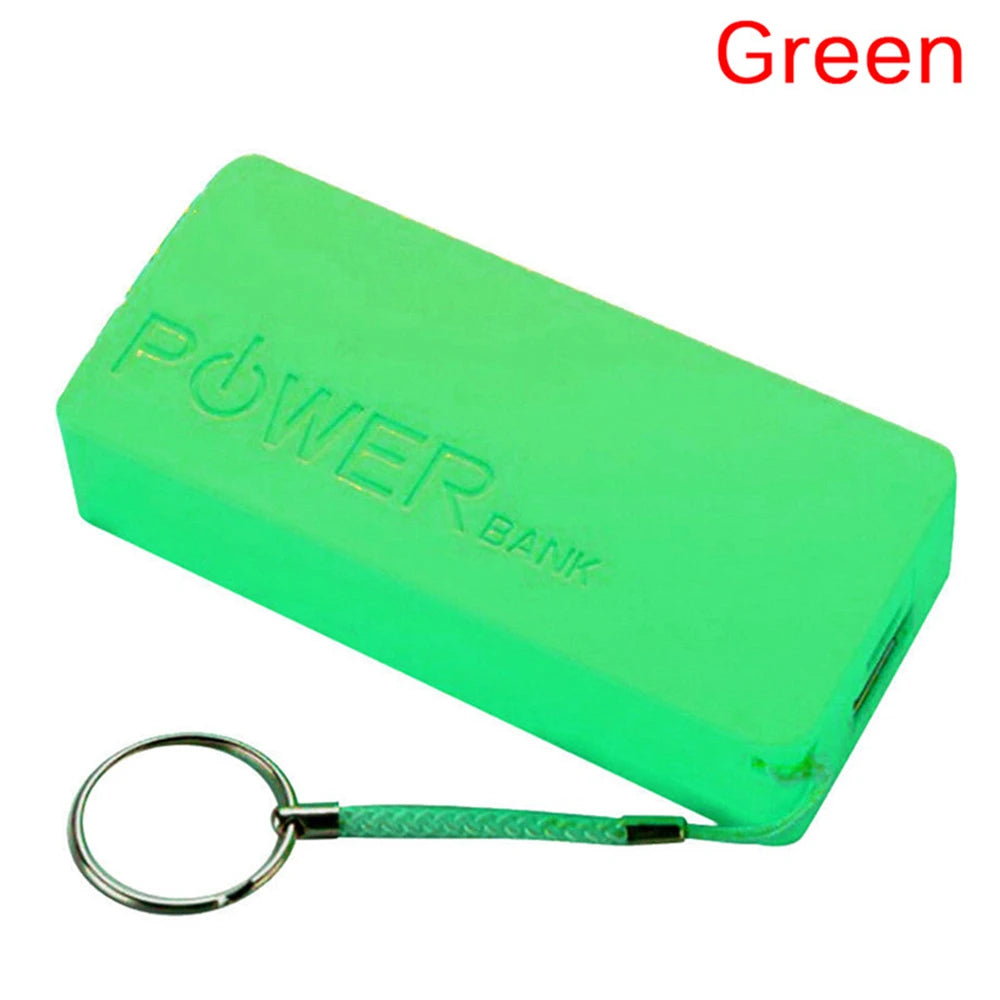 Portable Power Bank for 18650 Battery 2 Slot Charger Case Cover DIY Mobile Storage Box General Charger