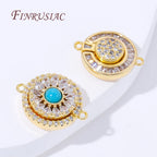 1 Pcs 18K Gold Plated Magnetic Lock For Bracelet Connectors Accessories,Magnetic Fasteners Clasp For DIY Jewelry Making Supplies