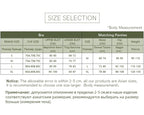 SUJIIN Sexy Embroidered Bra Sets for Women No Underwire Plunge Small Chest Bra and Panty Set Summer Female Lingerie MX287+N196