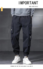 New Winter Lambswool Outdoor Waterproof Cargo Pants Men Warm Casual Pants Men Sportswear Winter Sports Outwear Sweatpants