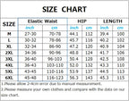 Mens Cotton Pants Spring Summer Sports Casual Pants Cargo Trousers Loose Fit with Zipper Pockets Big Size 5XL