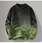 2024 Winter Sweaters for male men thick O-neck sweater men Student youth sweaters autumn Men's wool Casual Knitwear Pullover