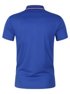 2025 Hot Sale Men's Summer Casual Breathable Comfortable Polo Shirt Men's Solid Color High Quality Short Sleeve T-Shirt